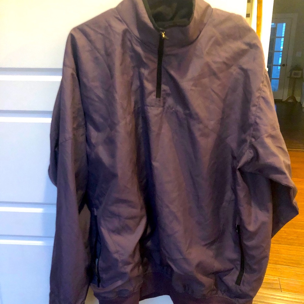 Zero Restriction Quarter Zip Windbreaker